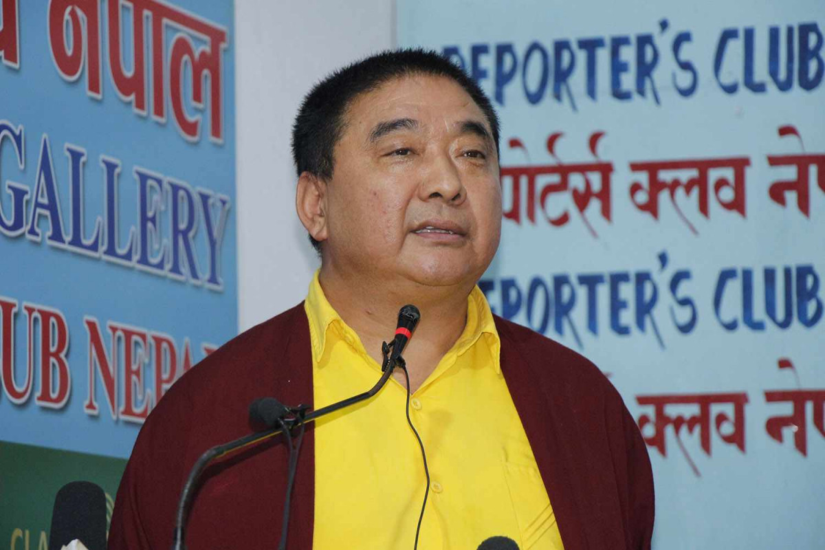 गिरोह र केही मिडिया मविरुद्ध संगठित रुपमा लागेः ल्हारक्याल  लामा 